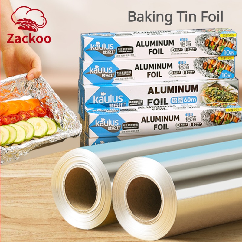 Kitchen Baking Tins - Zackoo 10/20/40 м алюминиевая фольга для