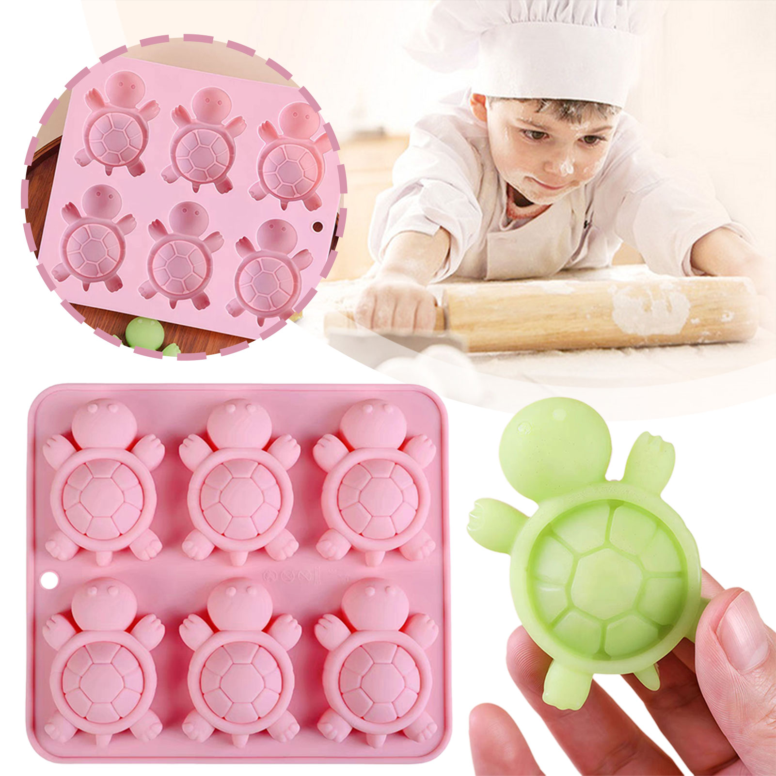 Kitchen Baking Items - Черепахие ледяной лоток