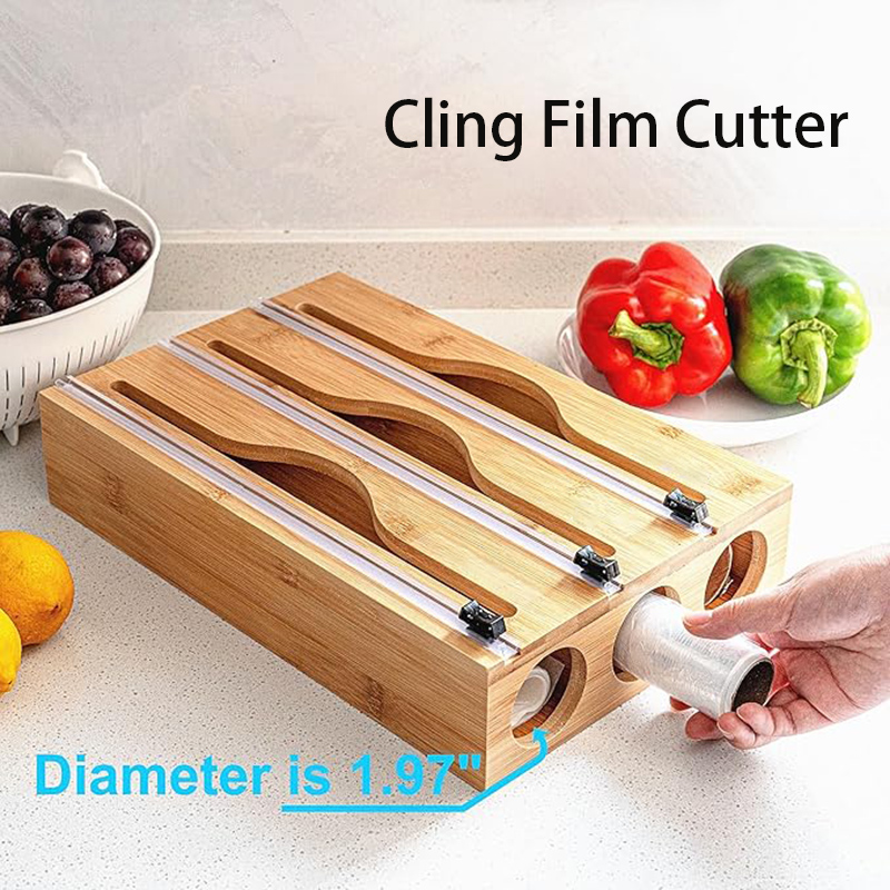 Kitchen Baking Tins - Настенный органайзер 3-в-1 для кухонной упаковки: