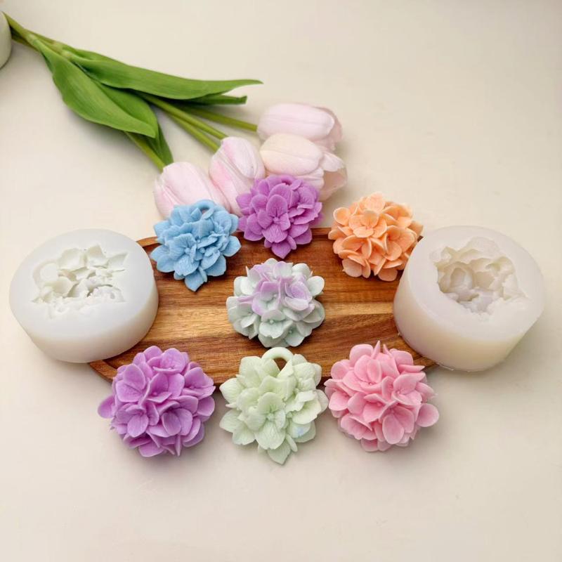 Kitchen Baking Items - ● Силиконовая форма для цветов гортензии: