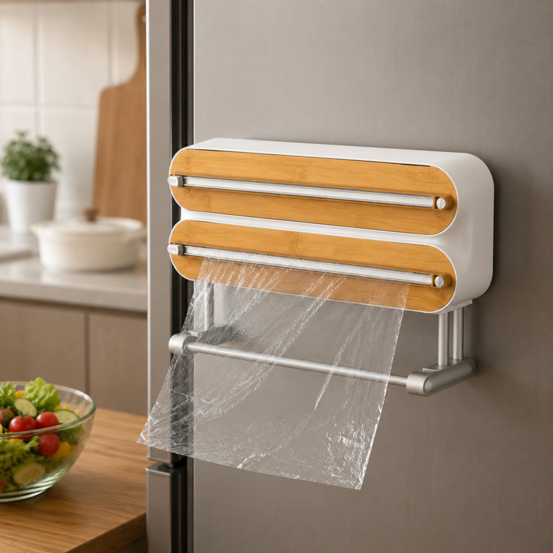 Kitchen Baking Tins - Магнитный держатель-диспенсер для пищевой пленки и