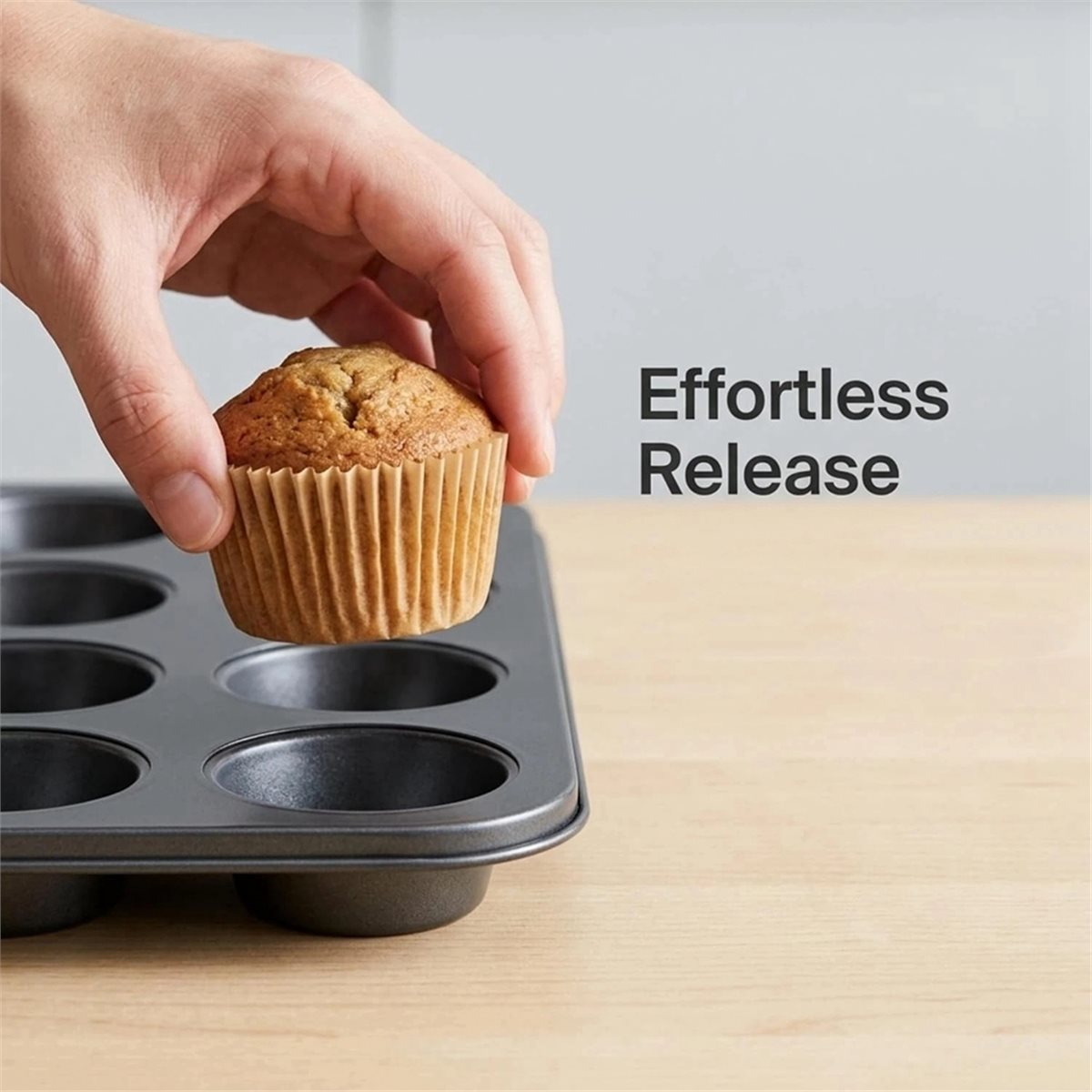 Muffin Tin Nonstick - Форма для мини-маффинов с формочками для