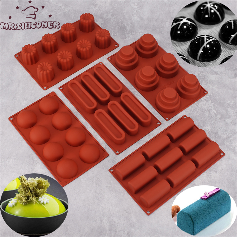 Kitchen Baking Store - 3D шарик, круглые полушарические силиконовые формы
