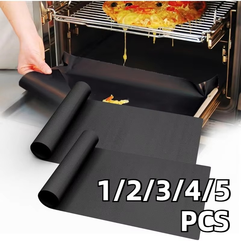 Kitchen Baking Mat - 1/2/3/4/5 шт. черный коврик для гриля