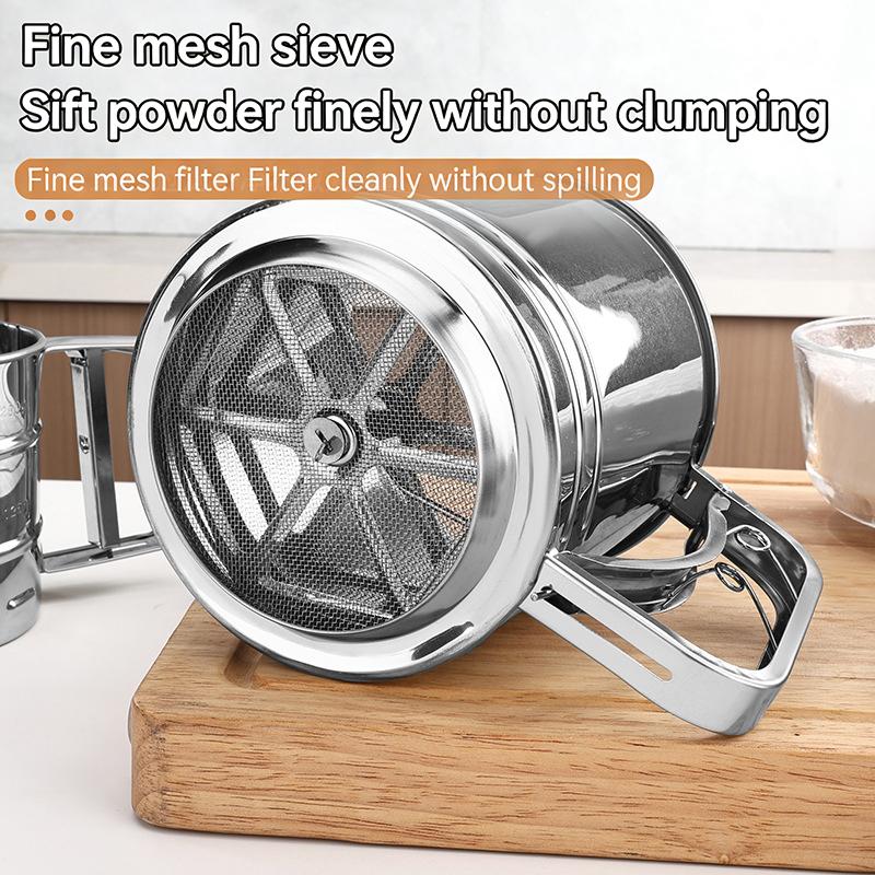 Сито-дозатор для муки из нержа – обзор и цена Baking Powder Kitchen