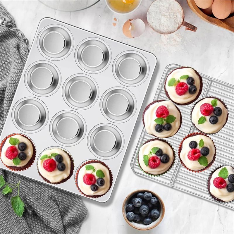 Форма для кексов ABGH, противе – обзор и цена Muffin Tin Nonstick