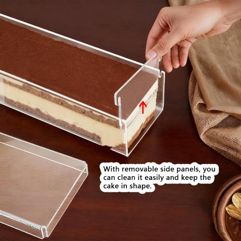 Прочный прямоугольный акриловы – обзор и цена Kitchen Baking Storage Containers