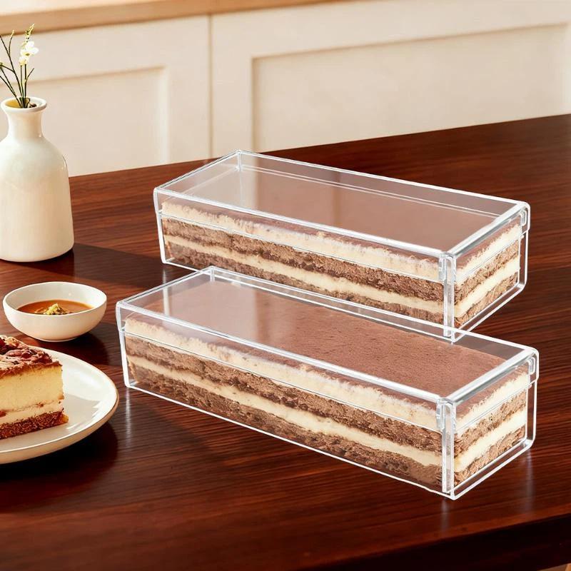 Прочный прямоугольный акриловы – обзор и цена Kitchen Baking Storage Containers
