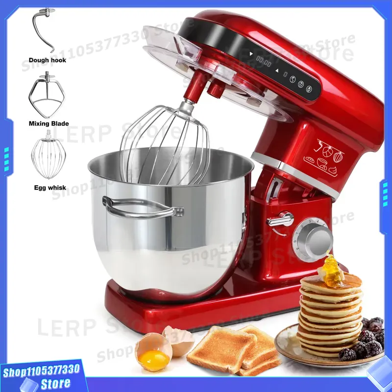 Мощный тестомес 2200 Вт, 10 л, – обзор и цена Kitchen Robot Baking