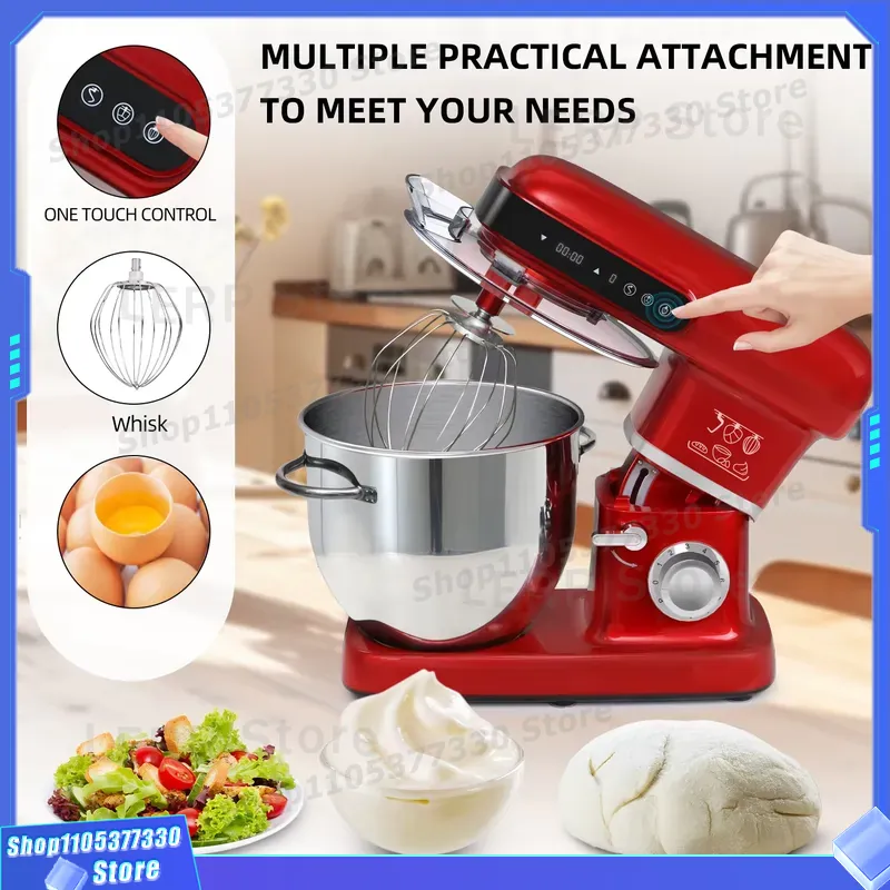 Мощный тестомес 2200 Вт, 10 л, – обзор и цена Kitchen Robot Baking
