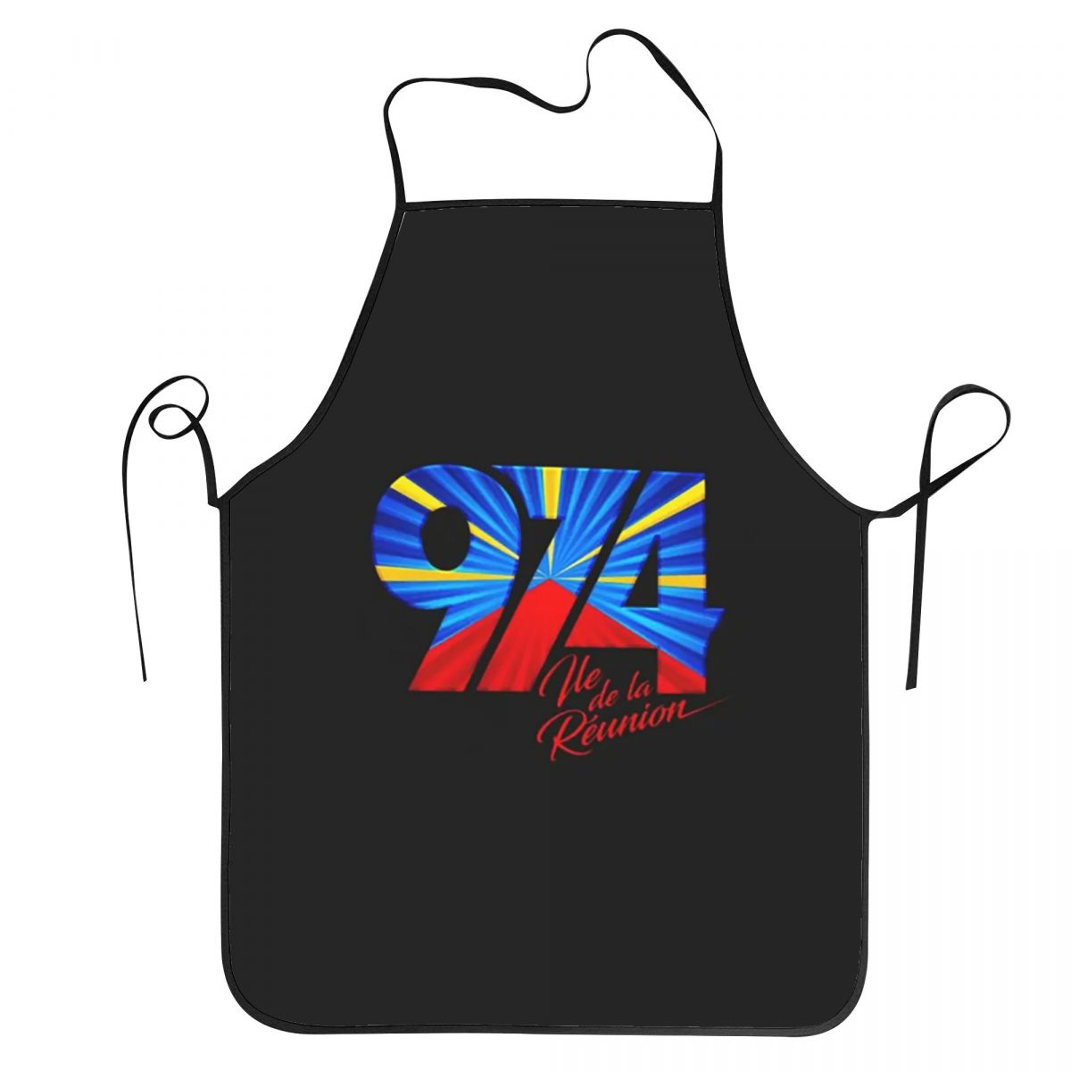 Фартук с флагом Реюньона 974,  – обзор и цена Kitchen Baking Island