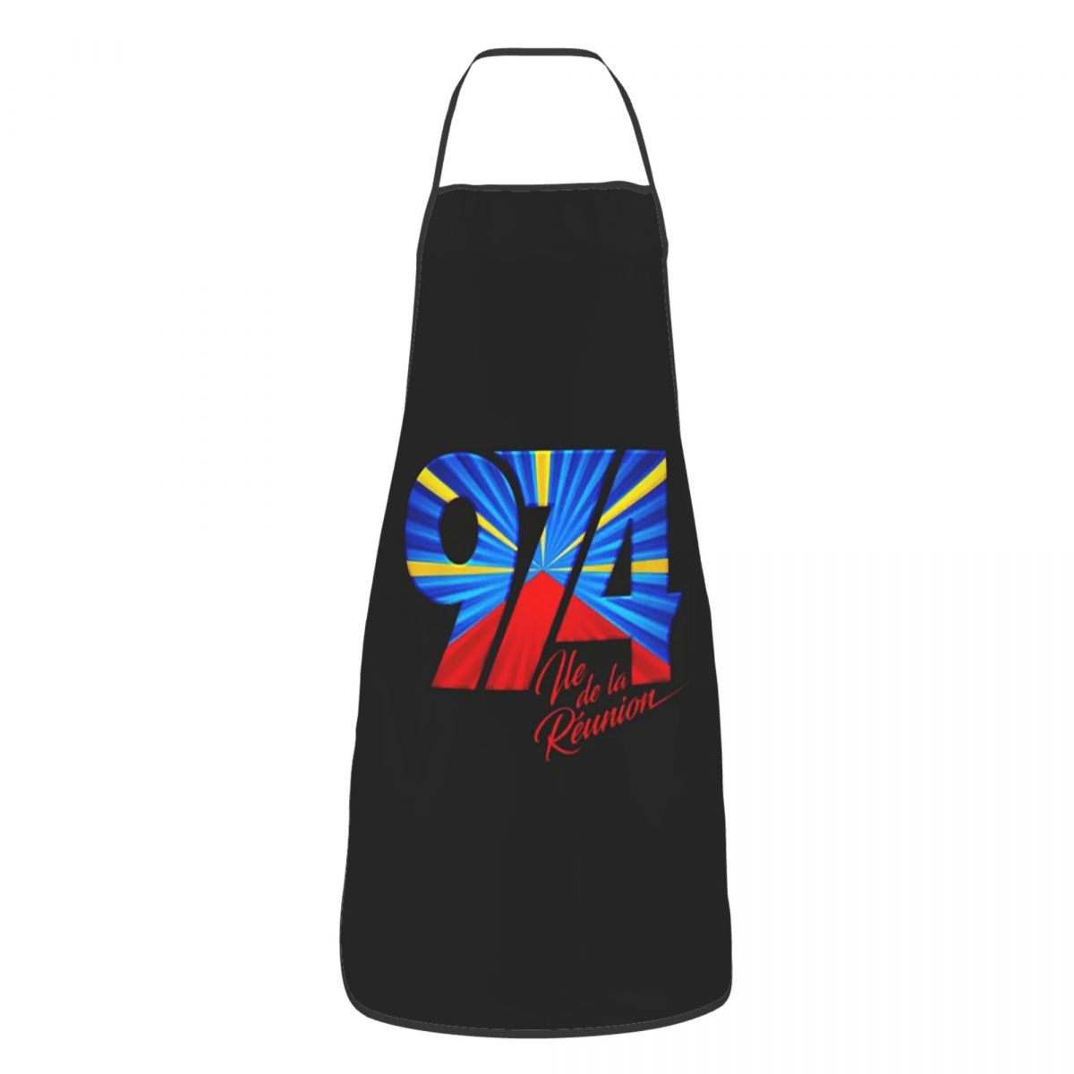 Фартук с флагом Реюньона 974,  – обзор и цена Kitchen Baking Island