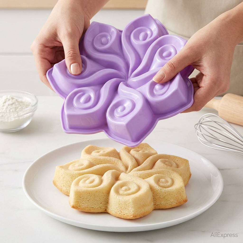 Большая силиконовая форма для  – обзор и цена Kitchen Baking Store