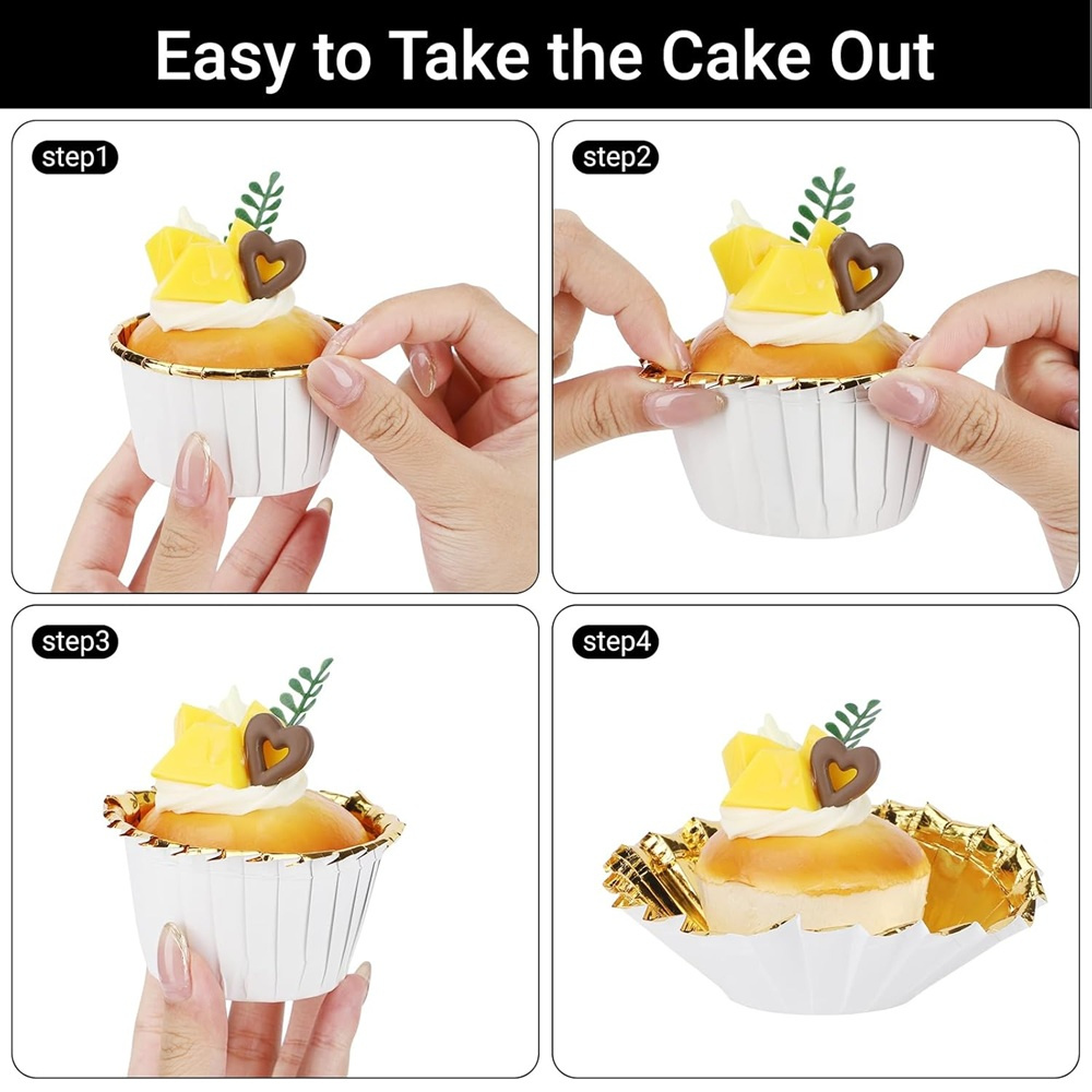50 шт., бумажные обертки для к – обзор и цена Kitchen Baking Cake