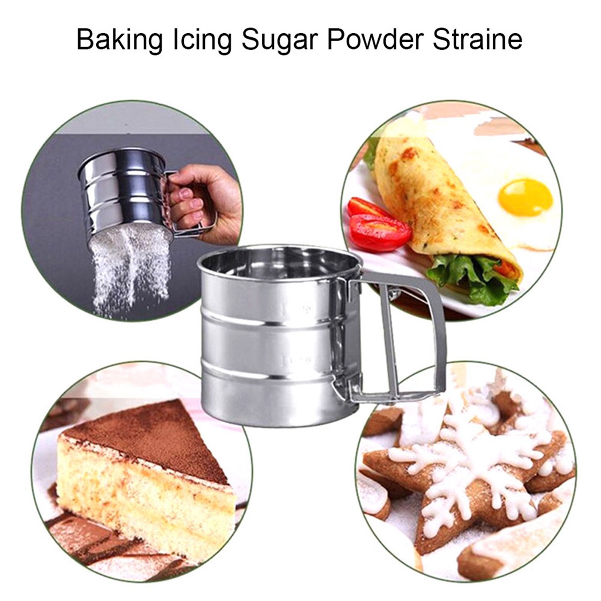 Сито из нержавеющей стали, сит – обзор и цена Baking Powder Kitchen