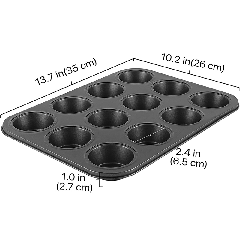 LMETJMA противень для кексов,  – обзор и цена Muffin Tin Nonstick