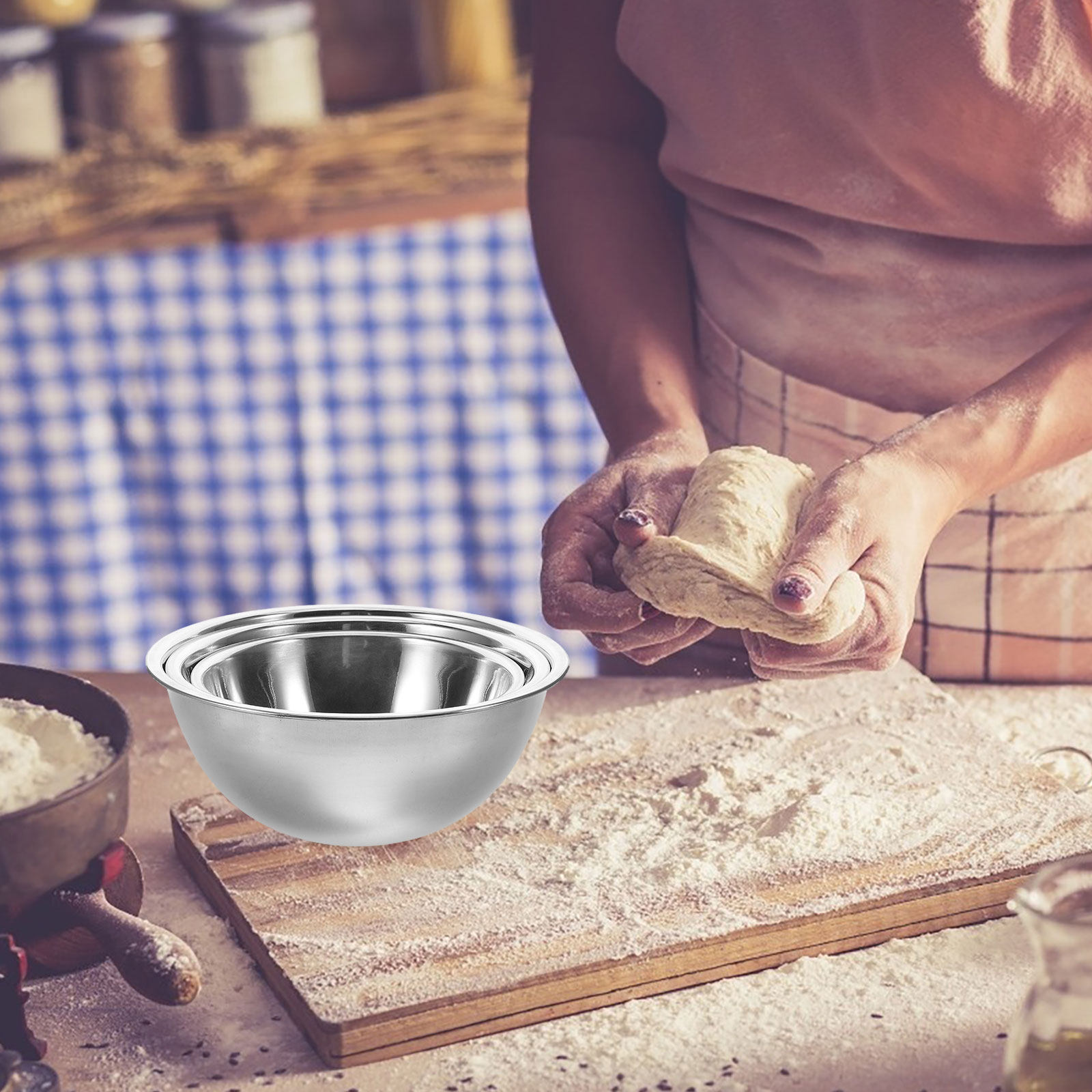 Набор из 3-х больших мисок из  – обзор и цена Kitchen Baking Set